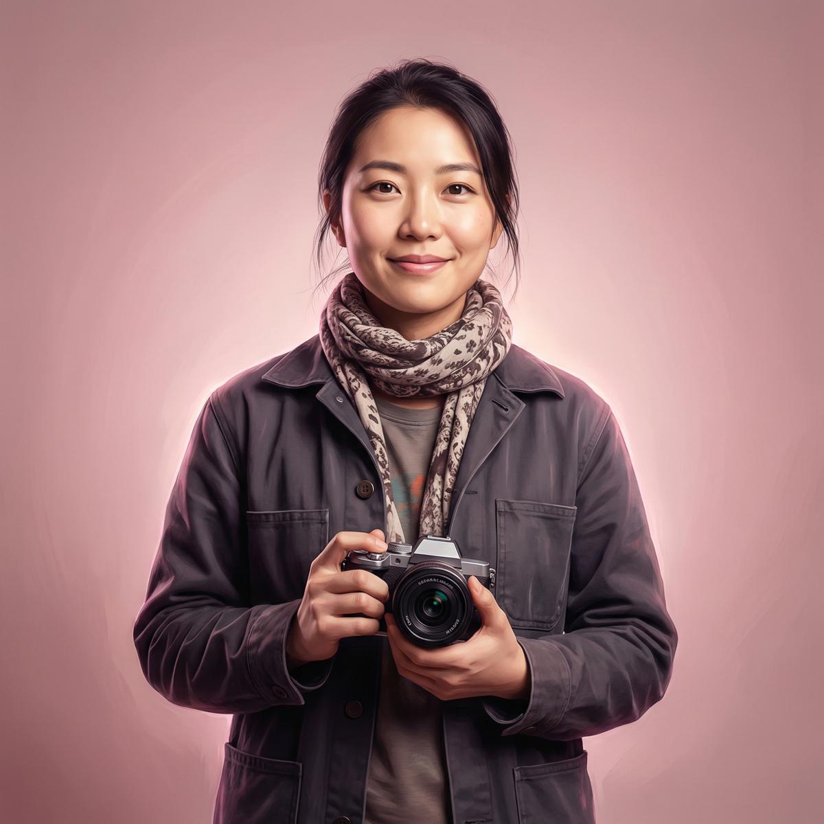 小蓝导航首席摄影师林雨桐